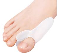 Distanziatori Dita Piedi 4pz, 2 diverse coppie, separatori, distanziatore, separadita, 0% BPA, taglia unica per tutti - silicone gel