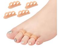 feifanshop Raddrizza Dita Dei Piedi, Separatori per dita dei piedi per Cuscinetti a Sollievo Per Sovrapposizione Dita Incrociate e Più, di Dita a Martello, Toe Artiglio Alluce Valgo Correttore