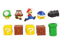 FEIFEI'S BOW 10/40PCS Super Mario Bros Magneti per frigo 3D Action Figure Bambini Memo Party Bag Fillers Board Gift Adesivi Frigorifero (10)
