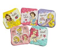 FEIFEI'S BOW 5 asciugamani morbidi per bambini con principessa sirena ragno, multicolore per bambini, ragazzi e ragazze, asciugamani per il viso, in cotone, 15 x 15 cm (colore casuale)