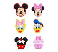 FEIFEI'S BOW 6 magneti da frigo Toy Story Aven Princes per bambini, memo party riempitivi per sacchetti 3D, action figure regalo adesivo per frigorifero (CUTE)