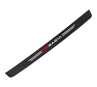 FEIHUAJIANIAN Protezioni Davanzali Porte Automobile per Dacia Duster 2010-2021 2022 2023 2024 2025, Adesivo Battitacco Fibra Carbonio Piastra Protezione Paraurti Posteriore Strisce,A