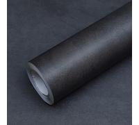 FEILAYS Carta da parati autoadesiva, effetto cemento, grigio, autoadesiva, cemento, blu, nero, grigio, effetto 3D, per mobili, carta da parati opaca per il bagno