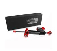 FEILIVCI Parti di Ricambio per B&MW F650CS F650 CS 1997 1998 1999 2000 2001 2002-2022 Motociclette Kit di Montaggio Staffa Ammortizzatore di Sterzo Regolabile CNC Parti di Modifica(Black And Red)