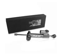 FEILIVCI Parti di Ricambio per Ducati 749 2003 2004 2005 2006 2007 2008 2009 2010 2011 Ammortizzatore di Sterzo Regolabile Universale in Alluminio per Moto Parti di Modifica(Gray And Black)