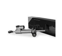 FEILIVCI Parti di Ricambio per Kawasaki per Ninja EX500 EX500R GPZ500 1987 1988 1989 1990 1991 1992 1993-2009 Ammortizzatore di Sterzo Stabilizzatore CNC per Moto Parti di Modifica(Black Gray)