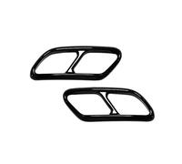 FEILIVCI Parti di Ricambio per Volvo XC90 S90 XC40 V90 XC60 S60 V60 Copertura Tubo Terminale di Scarico Auto Telaio Sistema di Scarico(XC40 Black)