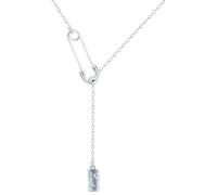 feilok Clip di carta Pendente Collane Donne Collana 925 Argento Sterling