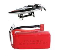 Feilun FT012 Batteria al litio telecomando barca livello 11.1V 2700m Il colore della pelle del pacchetto esterno può essere diverso, rosso, blu o nero, inviato a caso