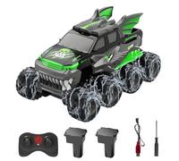 FEIMUOSI Macchina Telecomandata Radiocomandata Anfibia Auto: RC Car Bambini Giocattolo Camion RC Tutti i Terreni Veicolo Fuoristrada per 3 4 5 6 7 8 9 10 Anni Regali Natale e Compleanno