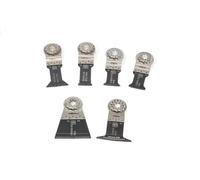 FEIN 4 + 2 Set universale Starlock, Massima versatilità, tagli precisi nei materiali più diversi e interessante vantaggio di prezzo rispetto all'acquisto singolo. Attacco Starlock Plus.