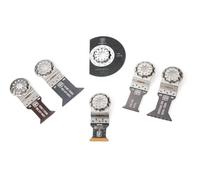 FEIN Best of Starlock Metal, 6 Lame da taglio specifiche per la lavorazione di metalli temprati e non, Attacco Starlock