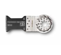 FEIN BIM E-Cut Lama da taglio di precisione, Conf. 3 pz., Larghezza 35 mm, Lunghezza 50 mm, Attacco Starlock, Lama bimetallica con dentatura giapponese su due file