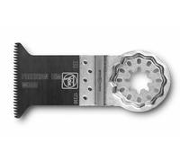 FEIN BIM E-Cut Lama da taglio di precisione, Conf. 5 pz., Larghezza 65 mm, Lunghezza 50 mm, Attacco Starlock Plus, Lama bimetallica con dentatura giapponese su due file