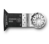 FEIN E-Cut C HCS Standard Curva, Lama da taglio, Conf. 3 pz., Larghezza 35 mm, Lunghezza 55 mm, Attacco Starlock, Lama da taglio curva con dentatura stretta