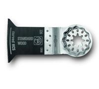 FEIN E-Cut C HCS Standard Curva, Lama da taglio, Conf. 5 pz., Larghezza 35 mm, Lunghezza 55 mm, Attacco Starlock, Lama da taglio curva con dentatura stretta