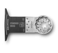 FEIN E-Cut C HCS Standard Curva, Lama da taglio, Conf. 5 pz., Larghezza 65 mm, Lunghezza 50 mm, Attacco Starlock, Lama da taglio curva con dentatura stretta