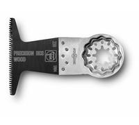 FEIN E-Cut Lama da taglio di precisione, Conf. 3 pz., Larghezza 65 mm, Lunghezza 50 mm, Attacco Starlock,Forma extra larga, Lama bimetallica con dentatura giapponese su due file