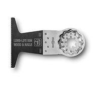 FEIN E-Cut Long Life Lama da taglio, Conf. 10 pz., Larghezza 65 mm, Lunghezza 50 mm, Attacco Starlock, Lama bimetallica con dentatura stretta