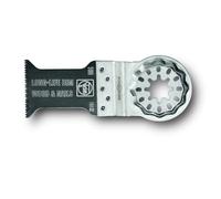 FEIN E-Cut Long Life Lama da taglio, Conf. 10 pz., Larghezza 65 mm, Lunghezza 50 mm, Attacco Starlock Plus, Lama bimetallica con dentatura stretta