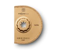 FEIN Lama da taglio Ø 75 mm in metallo duro, Conf. 1 pz.. Attacco SL, Lama segmentata con larghezza di taglio ca. 1,2 mm, ideale per lavorare in corrispondenza di angoli e fughe.
