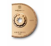 FEIN Lama da taglio Ø 90 mm in metallo duro, Conf. 1 pz., Attacco Starlock Plus, Lama segmentata, ideale per lavorare in corrispondenza di angoli e bordi. Larghezza di taglio ca. 2,2 mm.