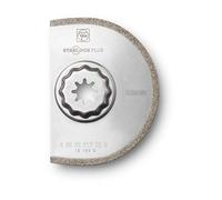 FEIN Lama diamantata Ø 90 mm, Attacco SLP, Conf. 5 pz., lama segmentata con larghezza di taglio ca. 1,2 mm, Ideale per il distacco di fughe in marmo, resina epossidica, cemento, Eccellente durata