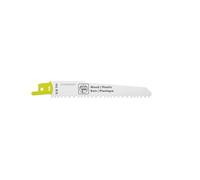 FEIN Lama per legno e plastica per seghetto gattuccio ASAS18-21 K AS BIM 130T5/8 WP