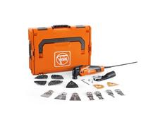 FEIN Multimaster MM 500 Plus Top, Utensile multifunzione con 30 accessori, Motore FEIN da 350 W, Sistema antivibrazioni, Attacco Portautensile StarlockPlus, Sistema di serraggio rapido
