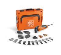 FEIN Multimaster MM 500 SELECTION, Utensile multifunzione con 55 accessori, Motore FEIN da 350 W, Sistema antivibrazioni, Attacco Portautensile StarlockPlus, Sistema di serraggio rapido