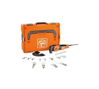 Fein MultiMaster MM 700 1.7 Q Autoglas Oscillating MultiTool Set con QuickIn, Sistema Antivibrazione e Generatore Tacho - 450 W, Attacco Esagonale - 72297065090