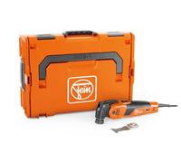 FEIN Multimaster MM 700 Max, utensile multifunzione con 1 lama bimetallica | Per legno, metallo e plastica, Motore FEIN 450 W, Sistema antivibrazioni, Attacco StarlockMax, Sistema serraggio rapido