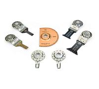 FEIN SET CANTIERI NAVALI Set 7 accessori per cantieri navali per ristrutturazione e riparazione imbarcazioni, Compatibile con utensili multifunzione attacco StarlockPlus e StarlockMax, 100% Qualità
