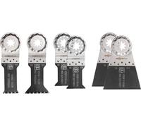 FEIN - Set di lame per sega E-Cut, legno + metallo 6 pezzi, Esecuzione: SET SET