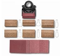 FEIN Set di smerigliatura per profili , 22 pezzi, Attacco Starlock Plus, Adatto per smerigliatura profili e per levigatura di scanalature e di raggi esterni