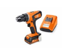 FEIN Set Trapano Avvitatore a Batteria con Mandrino Portapunta, ABSU12/12V, Cambio 2 Velocità, Forature ed Avvitature fino a 6 mm, con batteria Li-on 12V/3Ah e Caricabatterie ALG 50