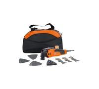 Fein Strumento Multimaster MM 500 Start Q Kit oscillante - Strumento multi cordato ad alte prestazioni da 350 W per costruzione e restauro interni - Include borsa in nylon - 72295264090