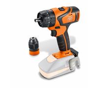 FEIN Trapano a Percussione a batteria, ASB 18 Q Select, Trapano avvitatore a batteria, Percussione a 2 velocità, Motore brushless, Attacco QuickIN, Forature fino 10 mm