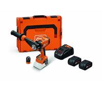 FEIN Trapano Avvitatore a Batteria brushless percussione ASCM 18 QMP AS Set 5AH, 4 velocità, Attacco QuickIN, maschiature M14, forature seghe a tazza HM fino 80 mm, 2 batterie 18V 5Ah e caricabatterie