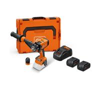 FEIN Trapano Avvitatore a Batteria brushless percussione ASCM 18 QMP AS Set 5AH, 4 velocità, Attacco QuickIN, maschiature M14, forature seghe a tazza HM fino 80 mm, 2 batterie 18V 5Ah e caricabatterie