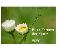 Feine Formen der Natur (Tischkalender 2026 DIN A5 quer), CALVENDO Monatskalender: Feine Muster und Formen aus der Natur entfalten sich durch alle ... der Umwelt mit neuen Augen zu entdecken.