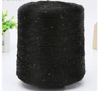 FEINIAO Filato per Uncinetto per Maglieria Filato di Poliestere con Paillettes Filato 500G Filato con Passanti Filato per Maglieria con Filato a Spirale Grande Lurex