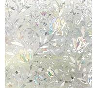 FEINIAO Pellicola per Finestre Arcobaleno Decalcomanie per vetri Colorati in Vinile Decorativo 3D Adesivo per Vetro statico Non Adesivo 60 x 200 cm