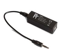 FeinTech ATG00101 Separatore di messa a terra audio, filtro corrente mantello, jack da 3,5 mm, elimina i rumori