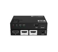 FeinTech HDMI 2.1 Splitter Distributor 4K 120Hz 8K Downscaler per giochi e video (SP210 1 In 2 Out)