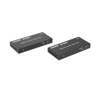 FeinTech HX430 HDMI 2.0 Extender con supporto HDMI ARC, portata 70 m, cavo LAN 4K, 60 Hz