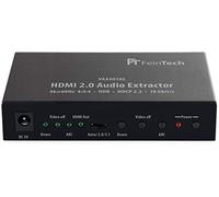 FeinTech VAX00102 HDMI 2.0 Audio Extractor, ARC 4K HDR Nero