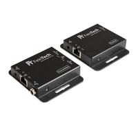 FeinTech VME00110 - Prolunga cavo Ethernet HDMI over LAN, splitter e ricevitore, ultra HD, 4K, 70 m