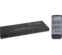Feintech VMS04201, HDMI 2.0 Matrix Switch 4x2 con Audio Extractor Downscaler Ultra-HD 4K 60Hz HDR, 4 in 2 out