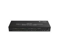 FeinTech VMS14201 HDMI 2.1 Matrix Switch 4x2 Commutatore 4K 120Hz 8K Ultra HD 4 in 2 Out Audio Extractror ARC Toslink SPDIF Downscaler per Xbox PS5 TV Monitor HDR VRR 40Gbps